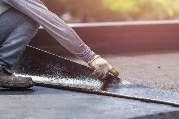 Professional Foundation Crack Repair technician working in Trumbauersville, PA